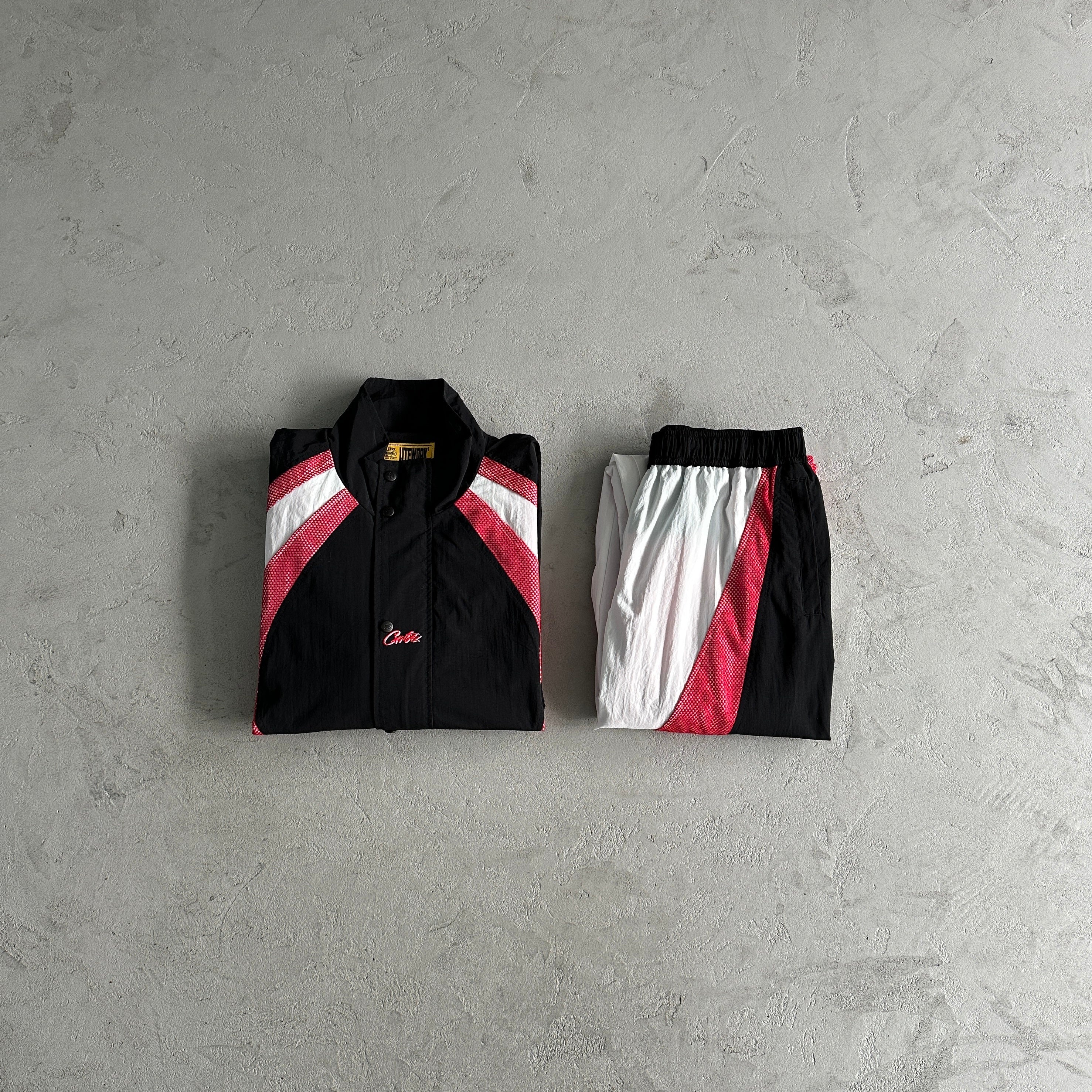 Corteiz Vertigo Shuku Suit-red