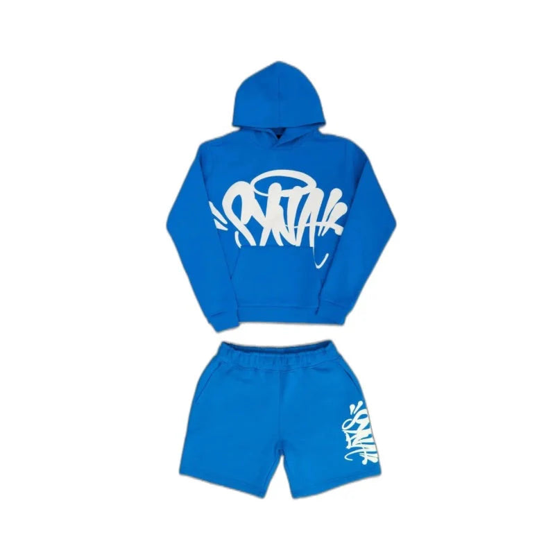 SYNA World Hood Twinset Blue