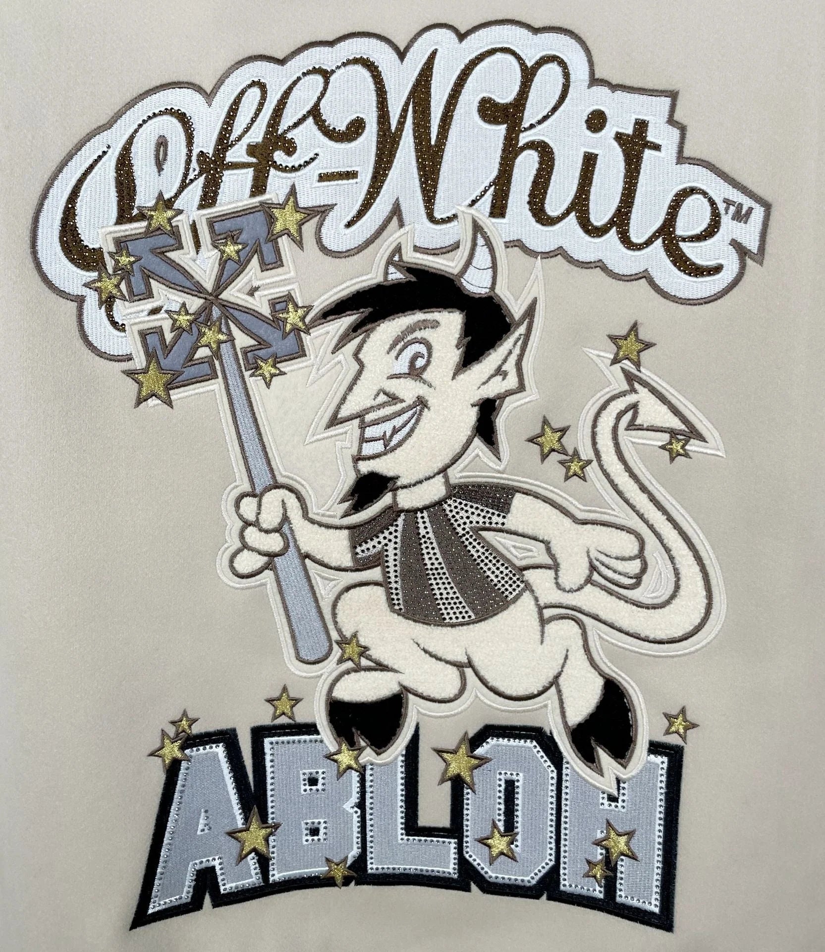 Off White x Milan "Abloh" Varsity Jacket