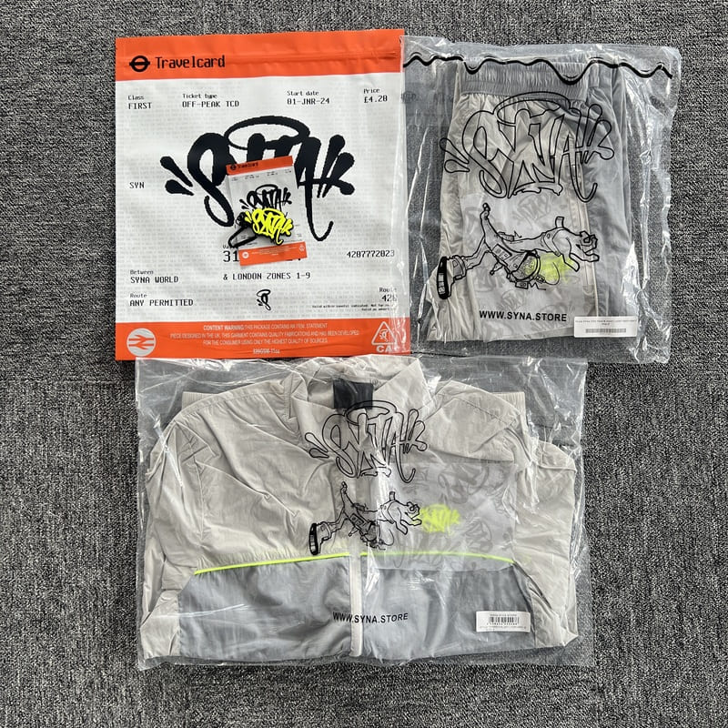 SYNA World Syna Logo Shell Grey/Green Set