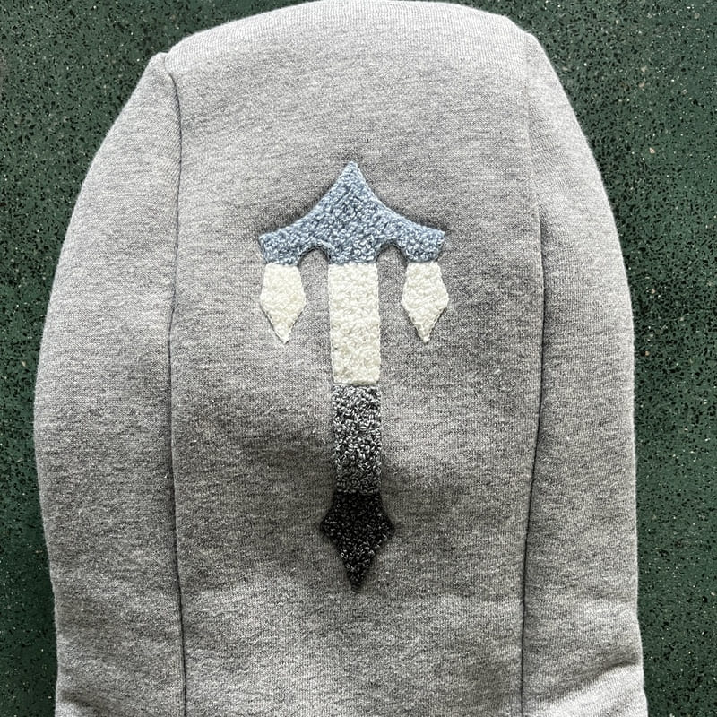 Trapstar Chenille Decoded 2.0 Grey/Ice Blue Set