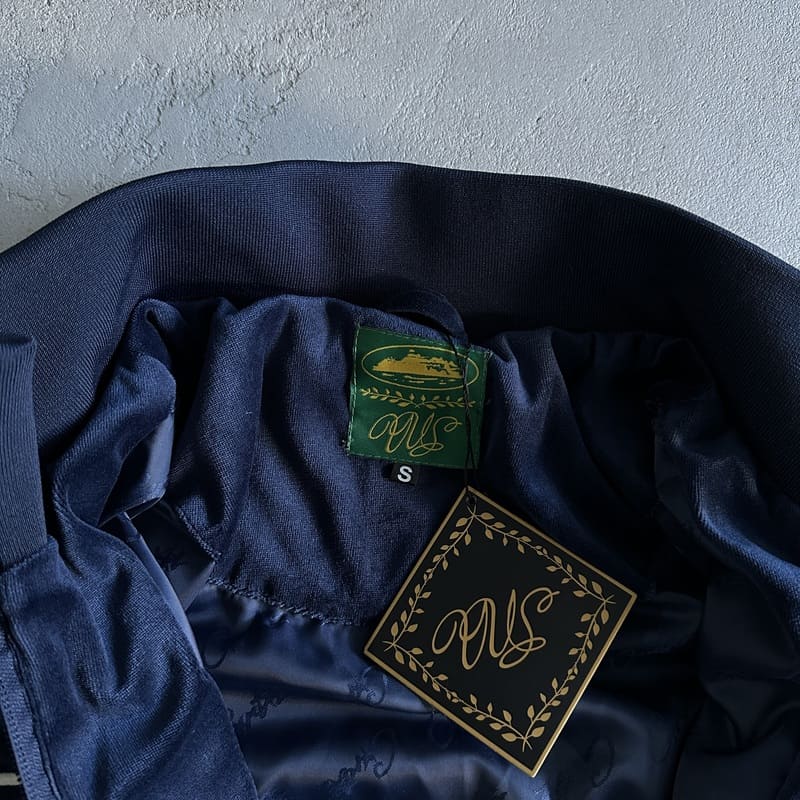 Corteiz Dark Blue Velour AMG Set