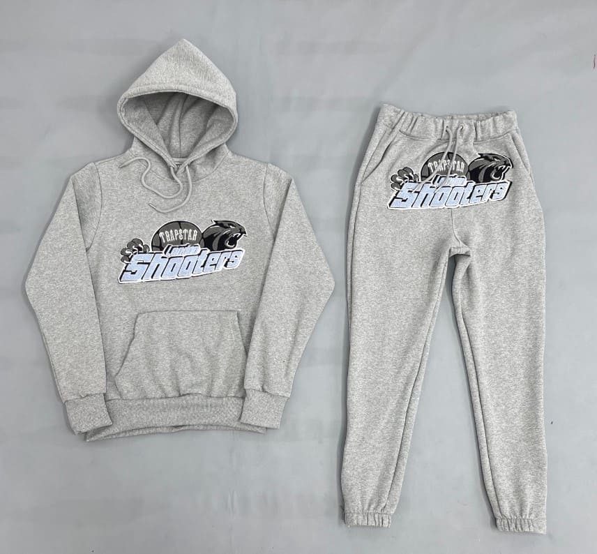 Trapstar Shooters Grey Sky Blue Set