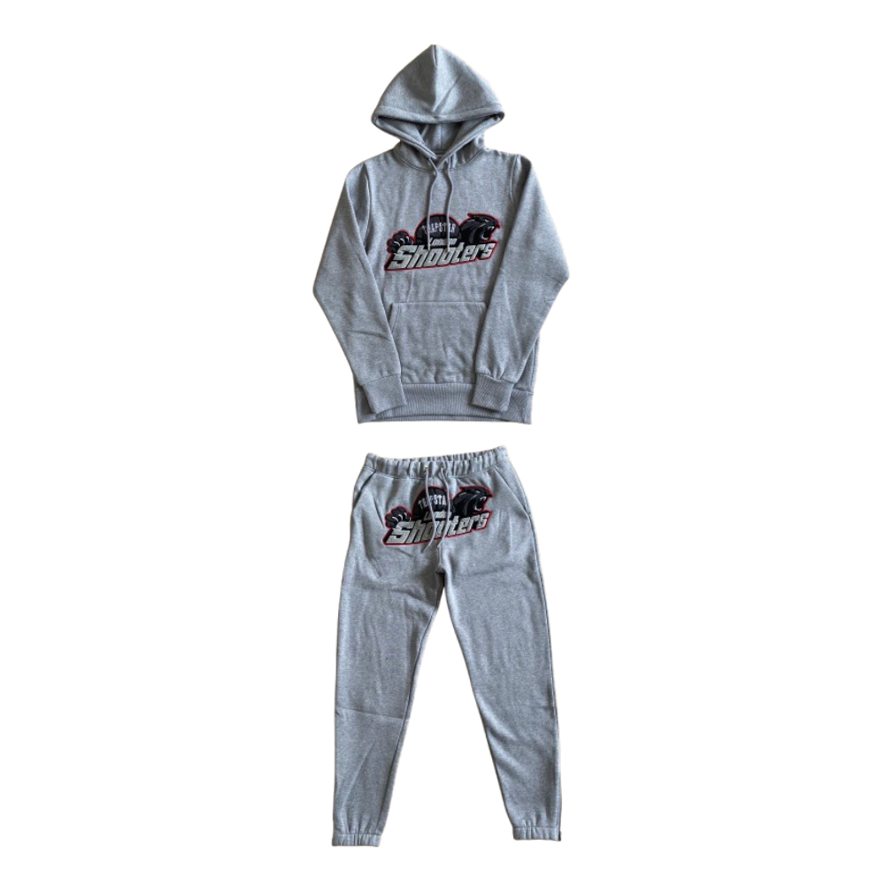 Trapstar Shooters Hooded Tracksuit "Grey"