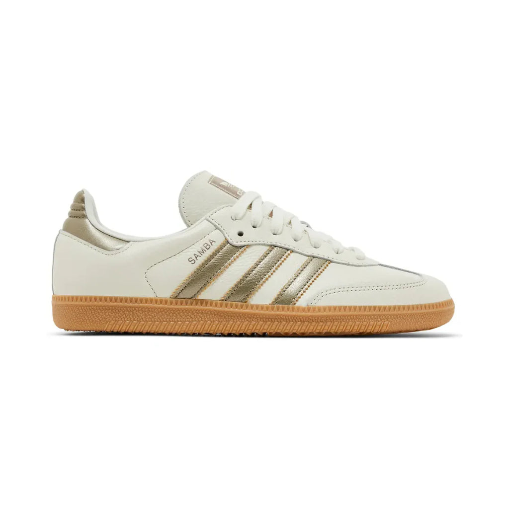 Adidas Samba OG "Off-White Wonder Gold Metallic"
