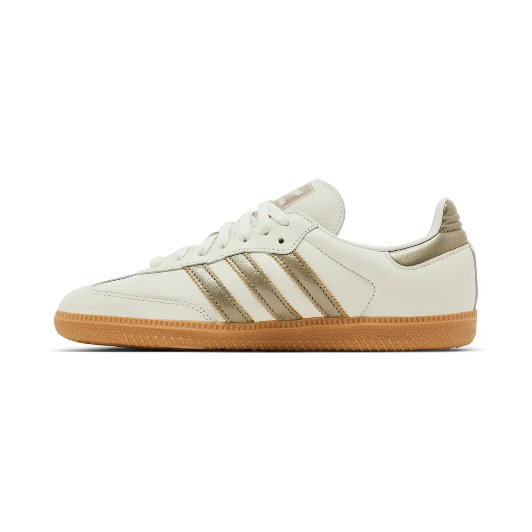 Adidas Samba OG "Off-White Wonder Gold Metallic"