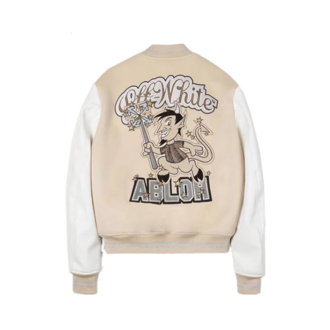Off White x Milan "Abloh" Varsity Jacket