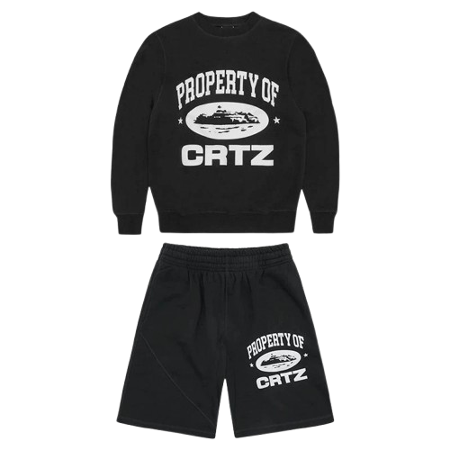 Corteiz "Property of Crtz" Black Set
