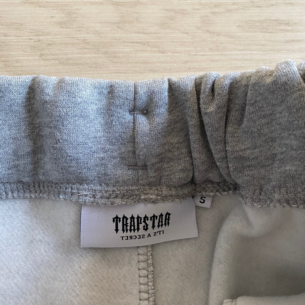 Trapstar Chenille Decoded Hooded Tracksuit "Grey"