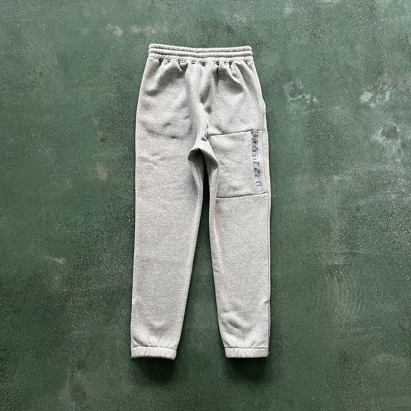 Trapstar Chenille Decoded 2.0 Grey/Ice Blue Set