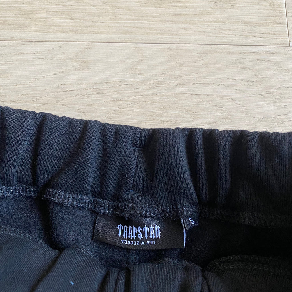 Trapstar Chenille Decoded Hooded Tracksuit "Black"