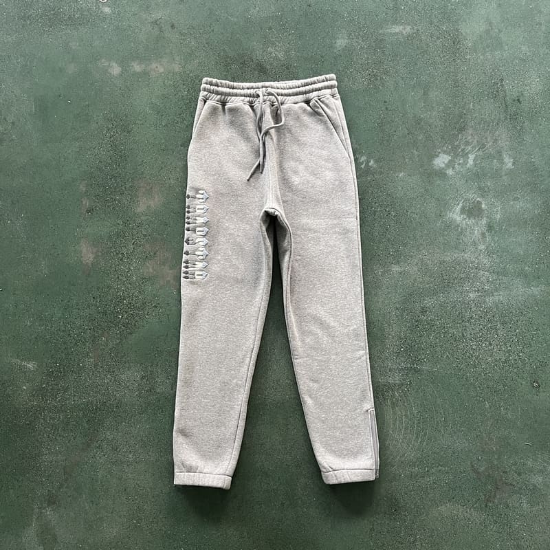 Trapstar Chenille Decoded 2.0 Grey/Ice Blue Set